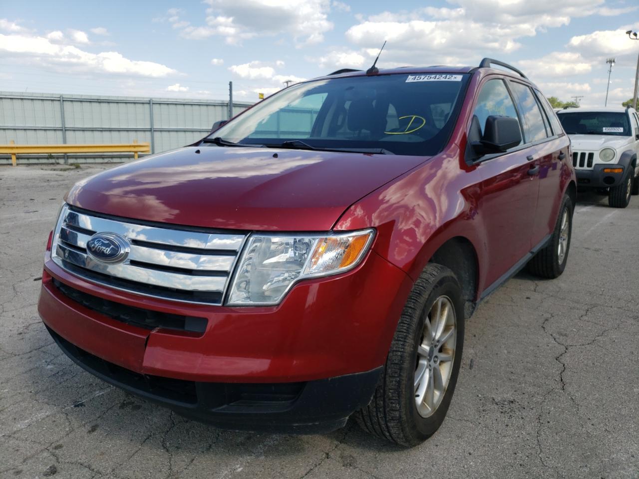 Photo 2 from auction – 2008 FORD EDGE SE with VIN 2FMDK36C28BB43360