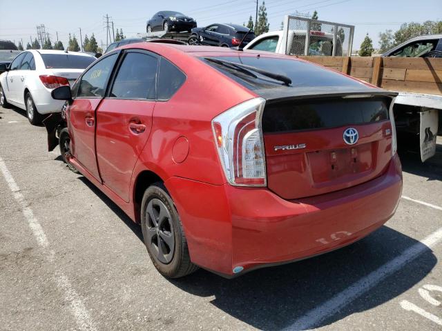 Photo 3 from auction – 2013 TOYOTA PRIUS with VIN JTDKN3DUXD1636451