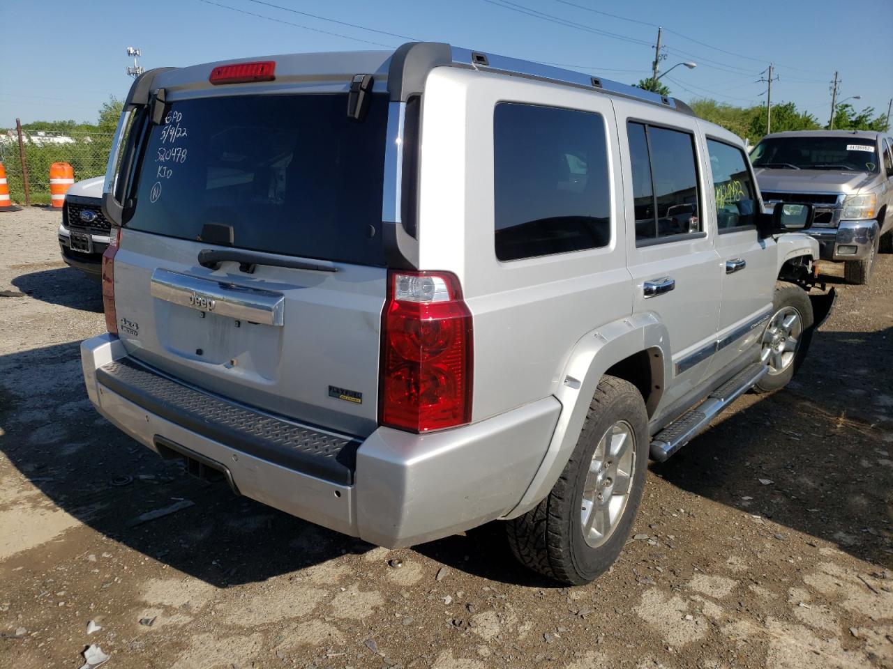 Photo 4 from auction – 2007 JEEP COMMANDER with VIN 1J8HG58P17C520478