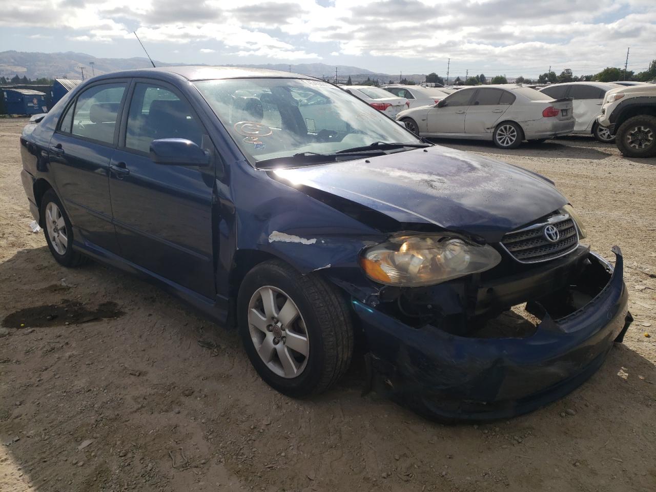 TOYOTA COROLLA CE 2008 with VIN 1NXBR32E78Z938506 - Photo from auction