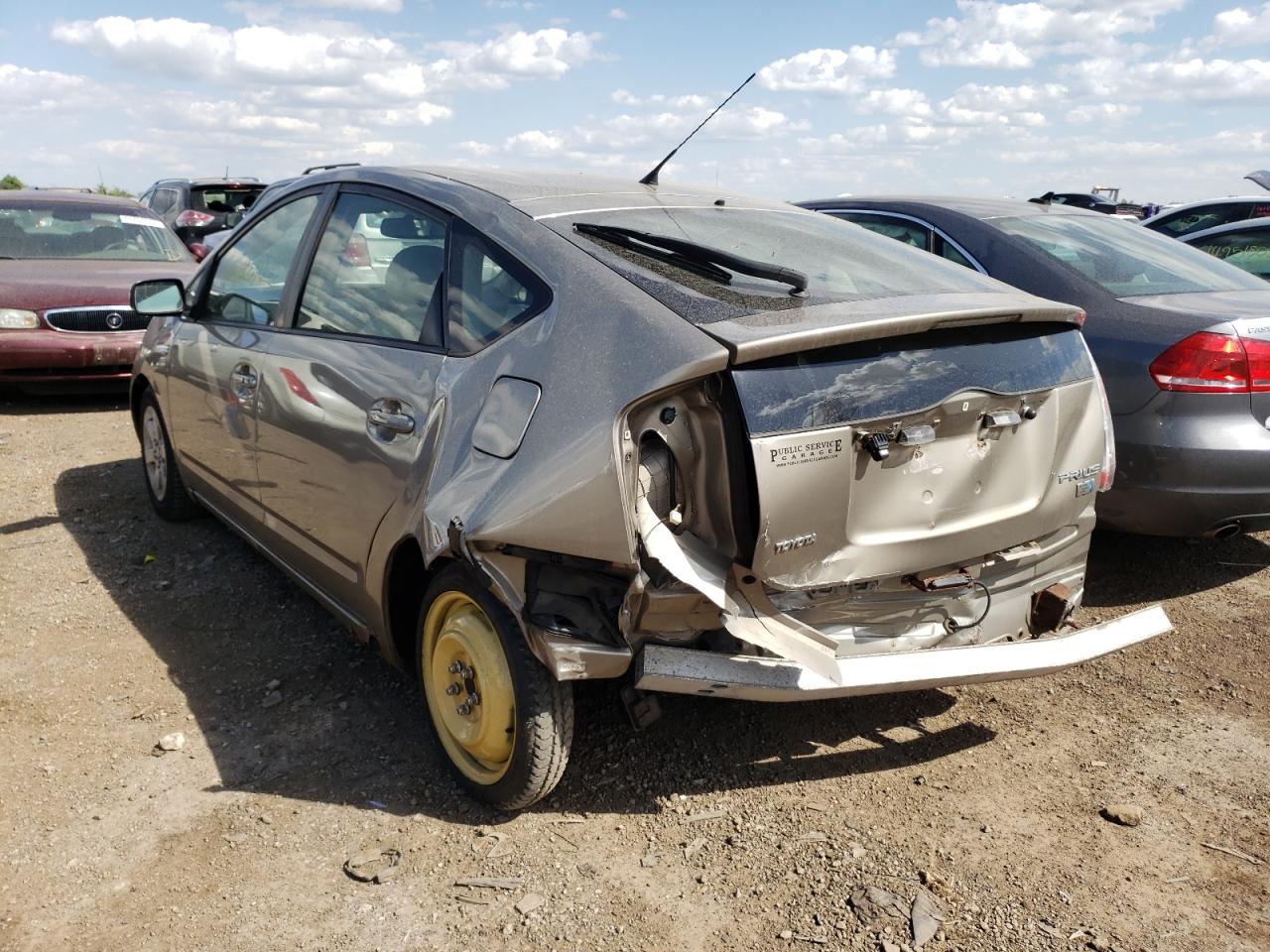 Photo 3 from auction – 2007 TOYOTA PRIUS with VIN JTDKB20U877597028