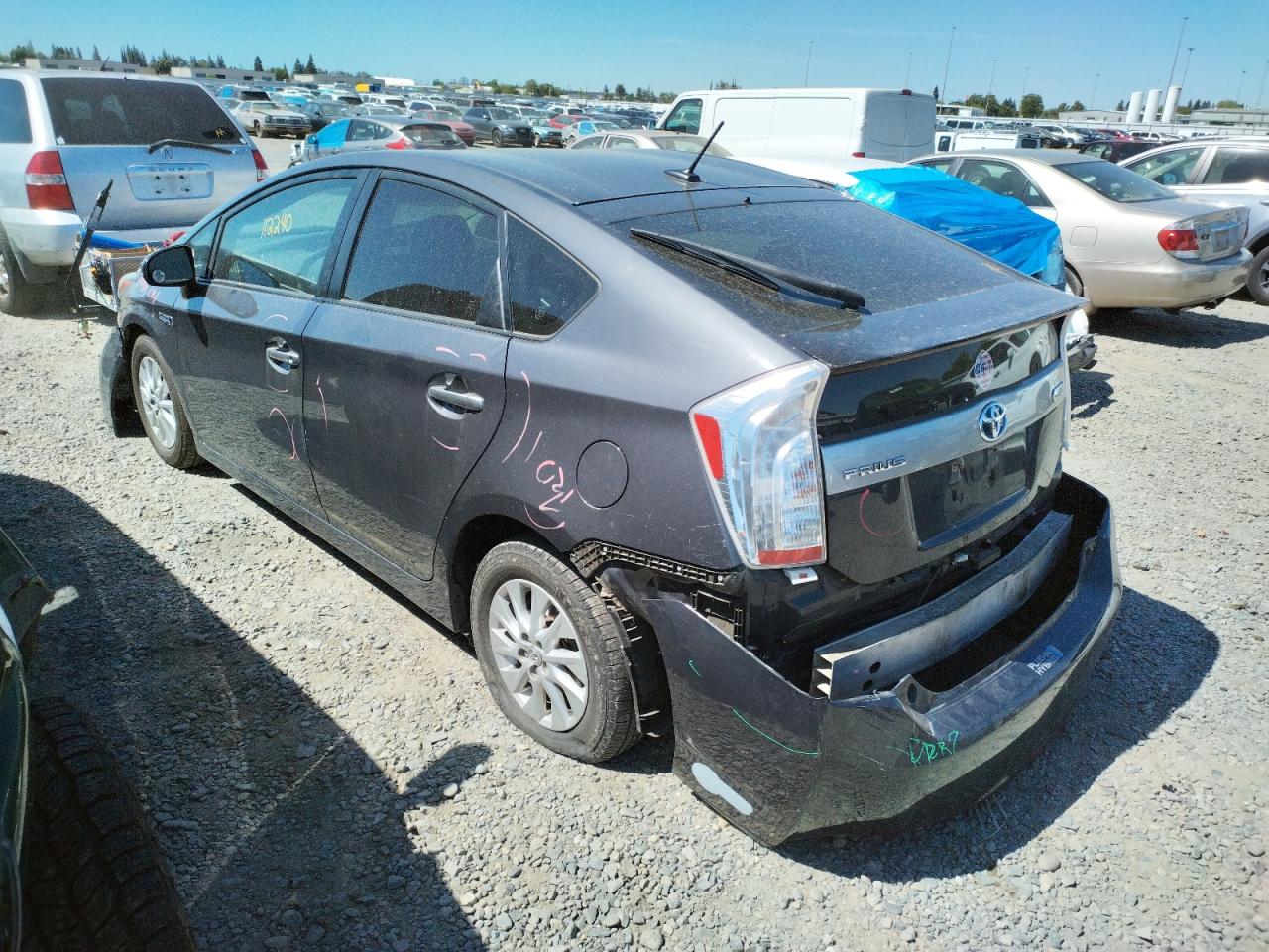 Photo 3 from auction – 2012 TOYOTA PRIUS PLUG with VIN JTDKN3DP7C3009008
