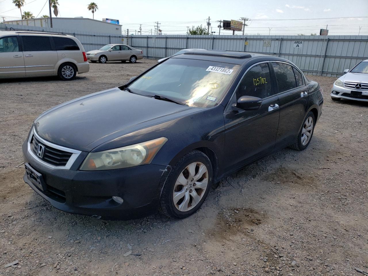Photo 2 from auction – 2008 HONDA ACCORD EX with VIN 1HGCP36748A079193