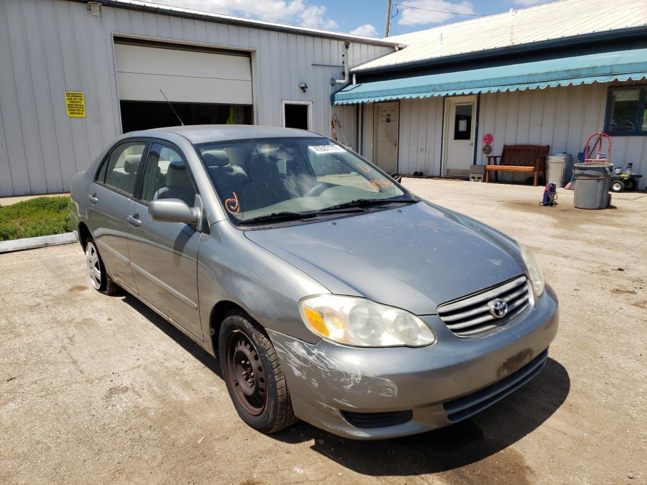 TOYOTA COROLLA CE 2003 with VIN 1NXBR32E63Z149403 - Photo from auction