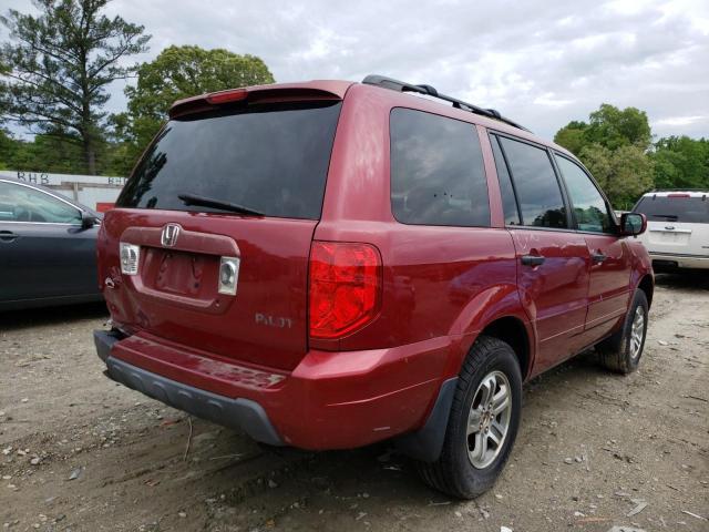 Photo 4 from auction – 2003 HONDA PILOT EXL with VIN 2HKYF18513H509819