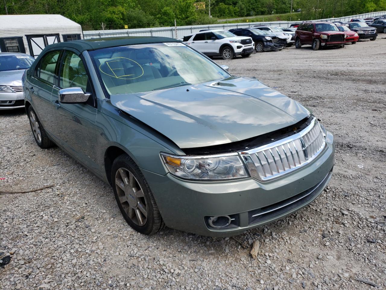 LINCOLN MKZ 2008 with VIN 3LNHM28T58R634574 - Photo from auction