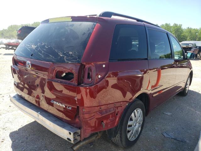 Photo 4 from auction – 2010 TOYOTA SIENNA CE with VIN 5TDKK4CC0AS296930