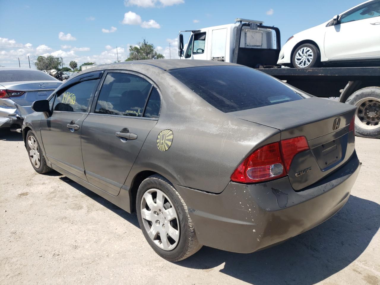 Photo 3 from auction – 2007 HONDA CIVIC LX with VIN 2HGFA165X7H506023