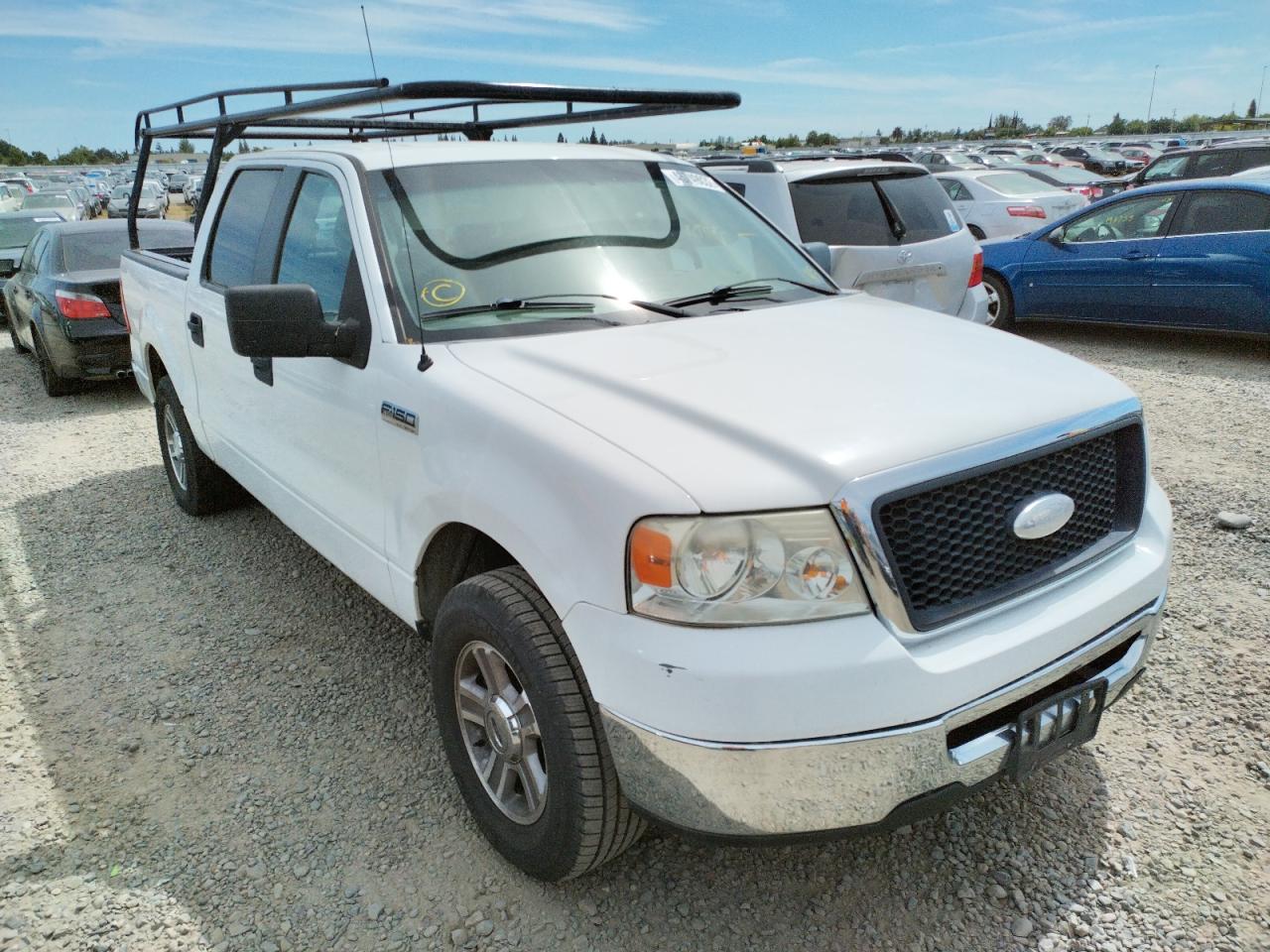 FORD F150 SUPER 2007 with VIN 1FTRW12WX7KC80358 - Photo from auction