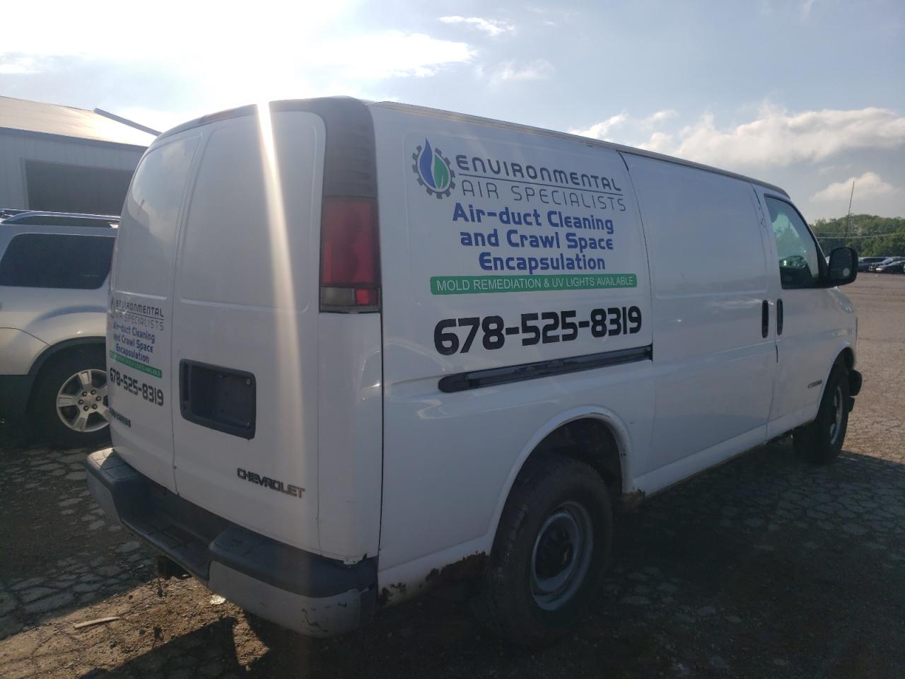 Photo 4 from auction – 2002 CHEVROLET EXPRESS G3 with VIN 1GCHG35R521185537