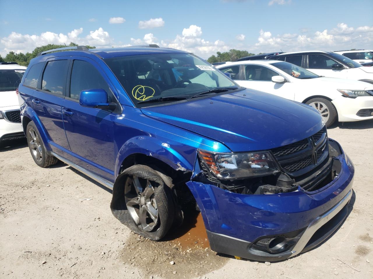 DODGE JOURNEY CR 2015 with VIN 3C4PDCGG9FT630439 - Photo from auction