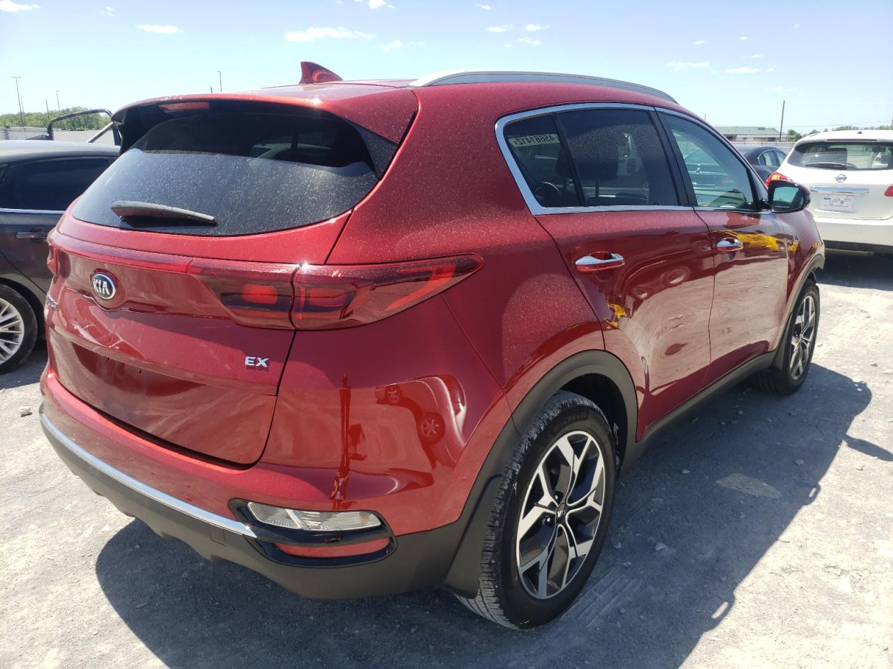 Photo 4 from auction – 2021 KIA SPORTAGE E with VIN KNDPNCAC1M7875093