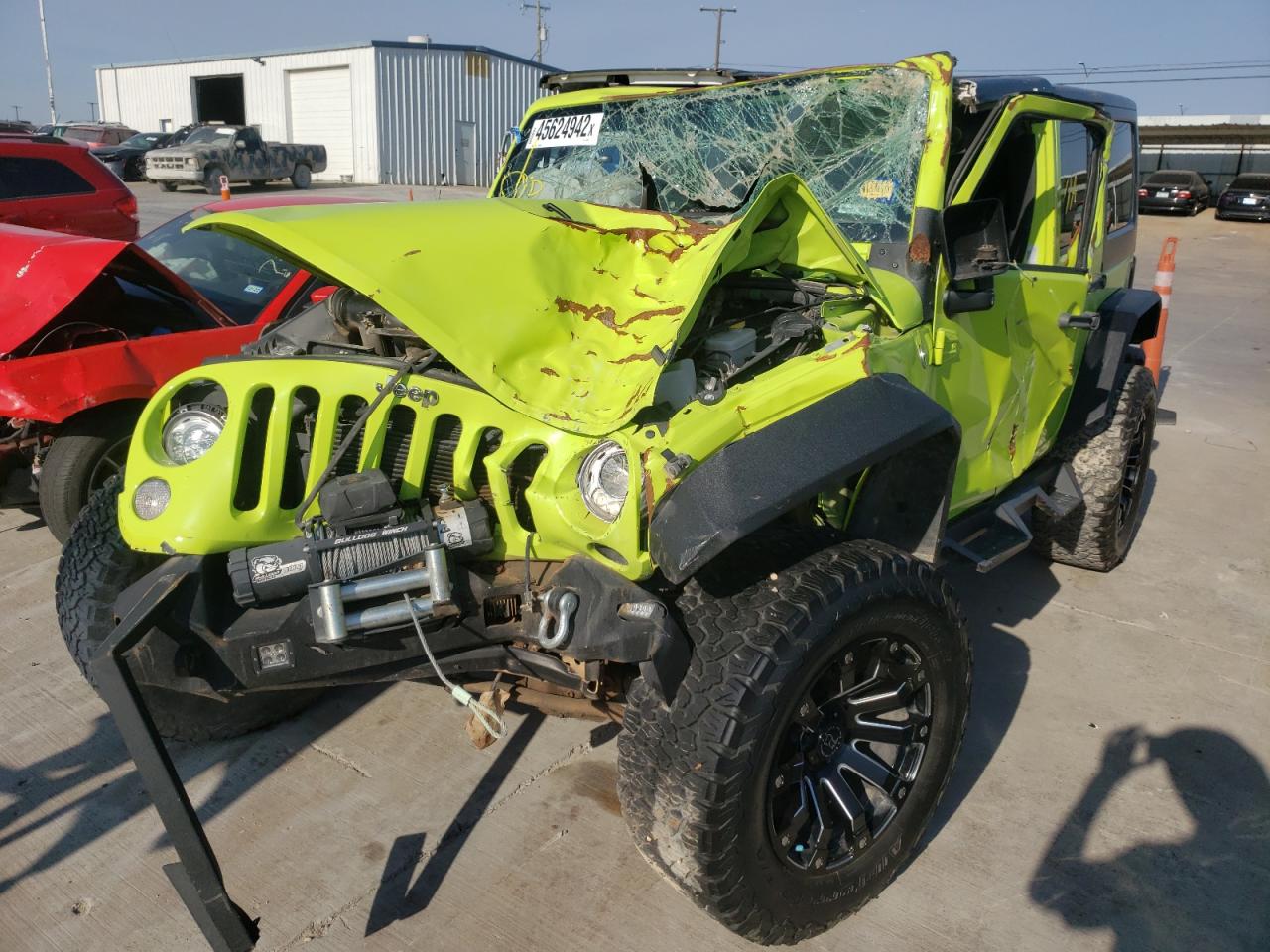 Photo 9 from auction – 2017 JEEP WRANGLER U with VIN 1C4BJWDG1HL540872