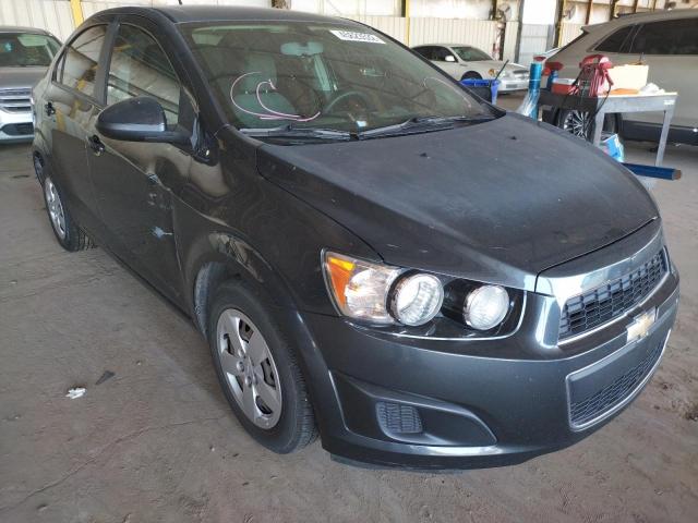 CHEVROLET SONIC LS 2014 with VIN 1G1JA5SHXE4197608 - Photo from auction