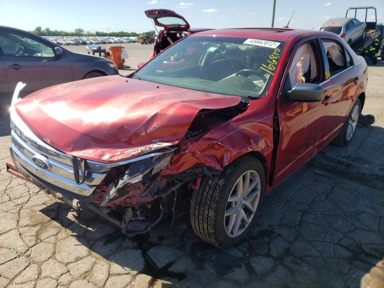 Photo 2 from auction – 2011 FORD FUSION SEL with VIN 3FAHP0JA8BR246762