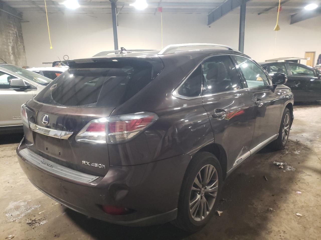 Photo 4 from auction – 2013 LEXUS RX 450 with VIN JTJBC1BA1D2061876