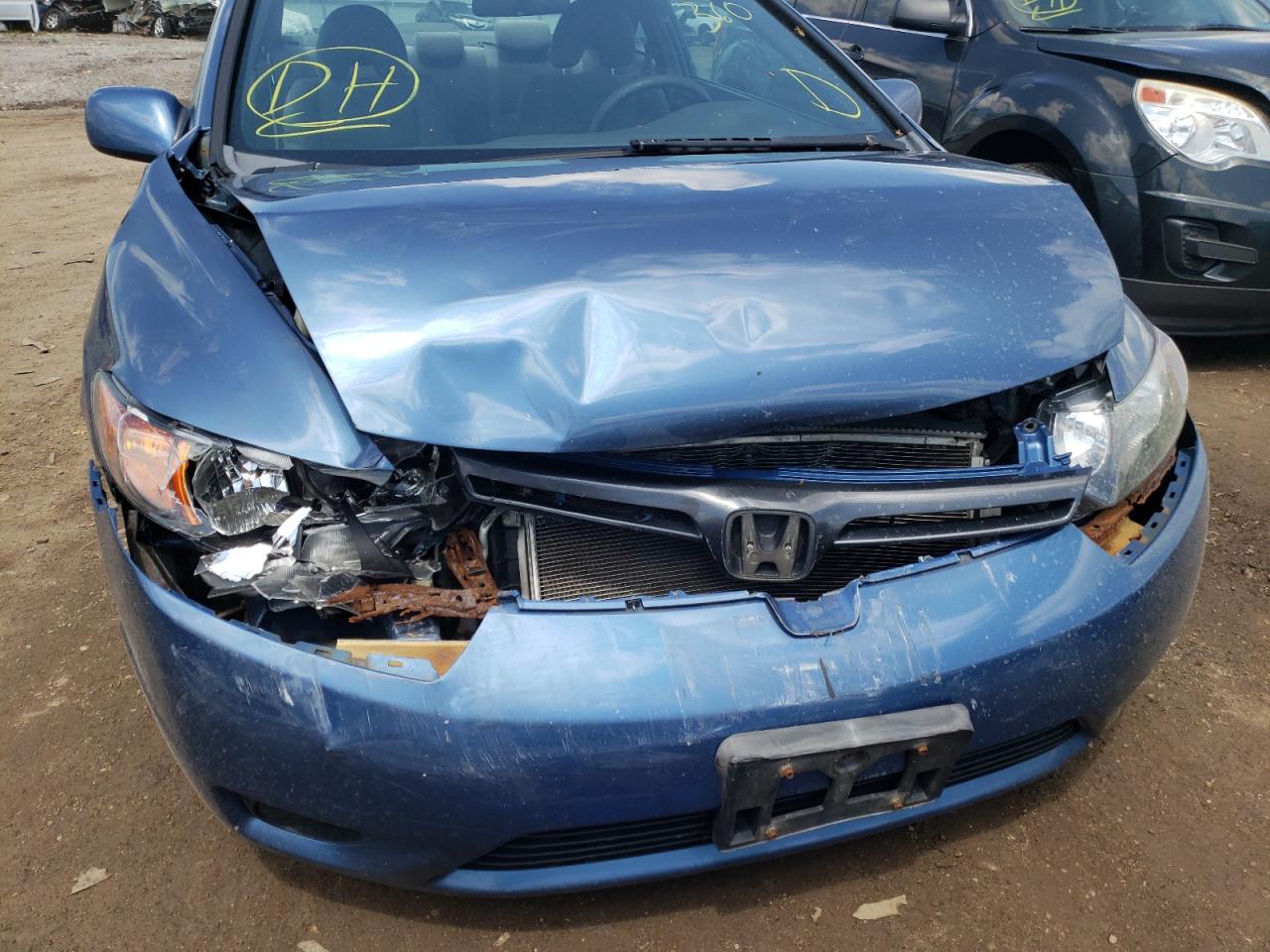 Photo 9 from auction – 2008 HONDA CIVIC EX with VIN 2HGFG12828H500040