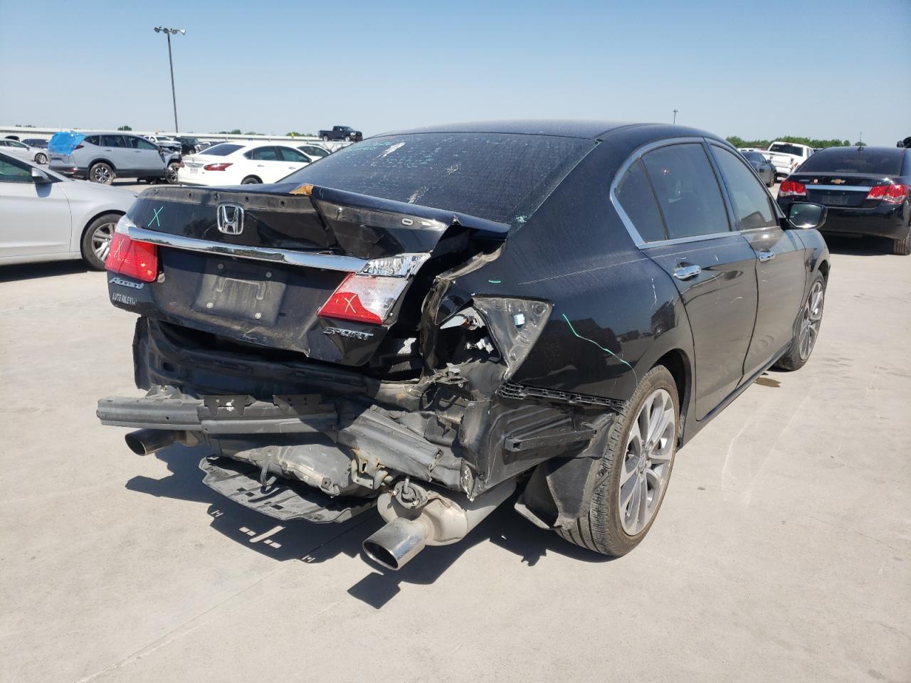 Photo 4 from auction – 2015 HONDA ACCORD SPO with VIN 1HGCR2F55FA127140