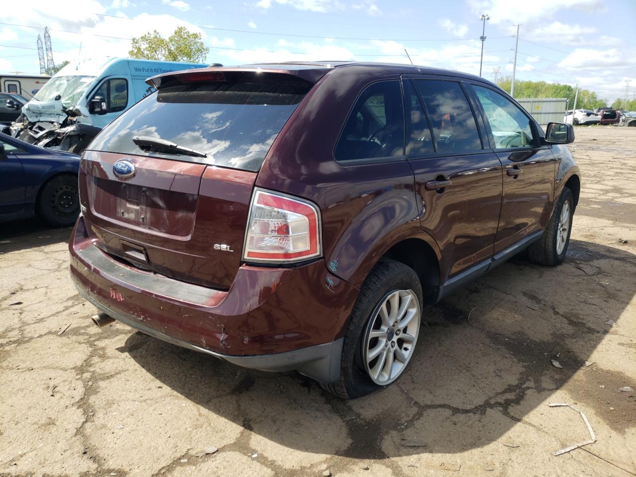 Photo 4 from auction – 2009 FORD EDGE SEL with VIN 2FMDK38C49BA36793