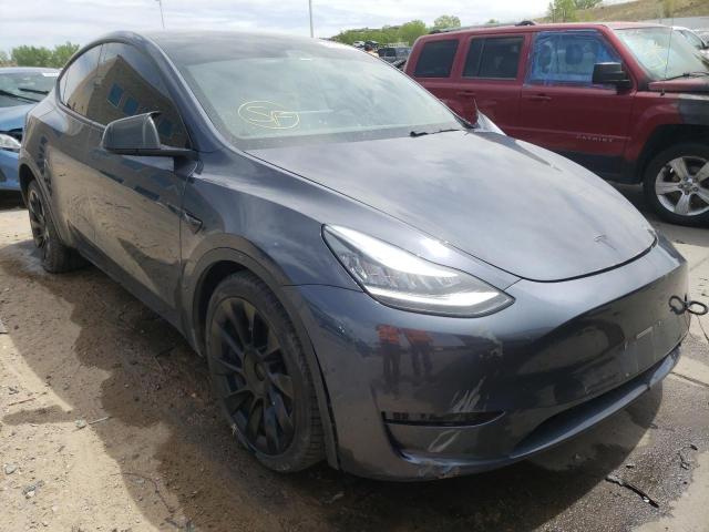 TESLA MODEL Y 2021 with VIN 5YJYGDEE6MF065033 - Photo from auction