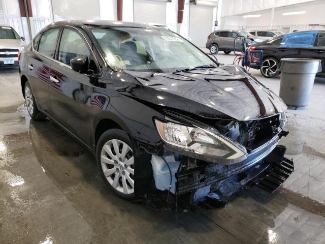 NISSAN SENTRA S 2017 with VIN 3N1AB7AP5HY326416 - Photo from auction
