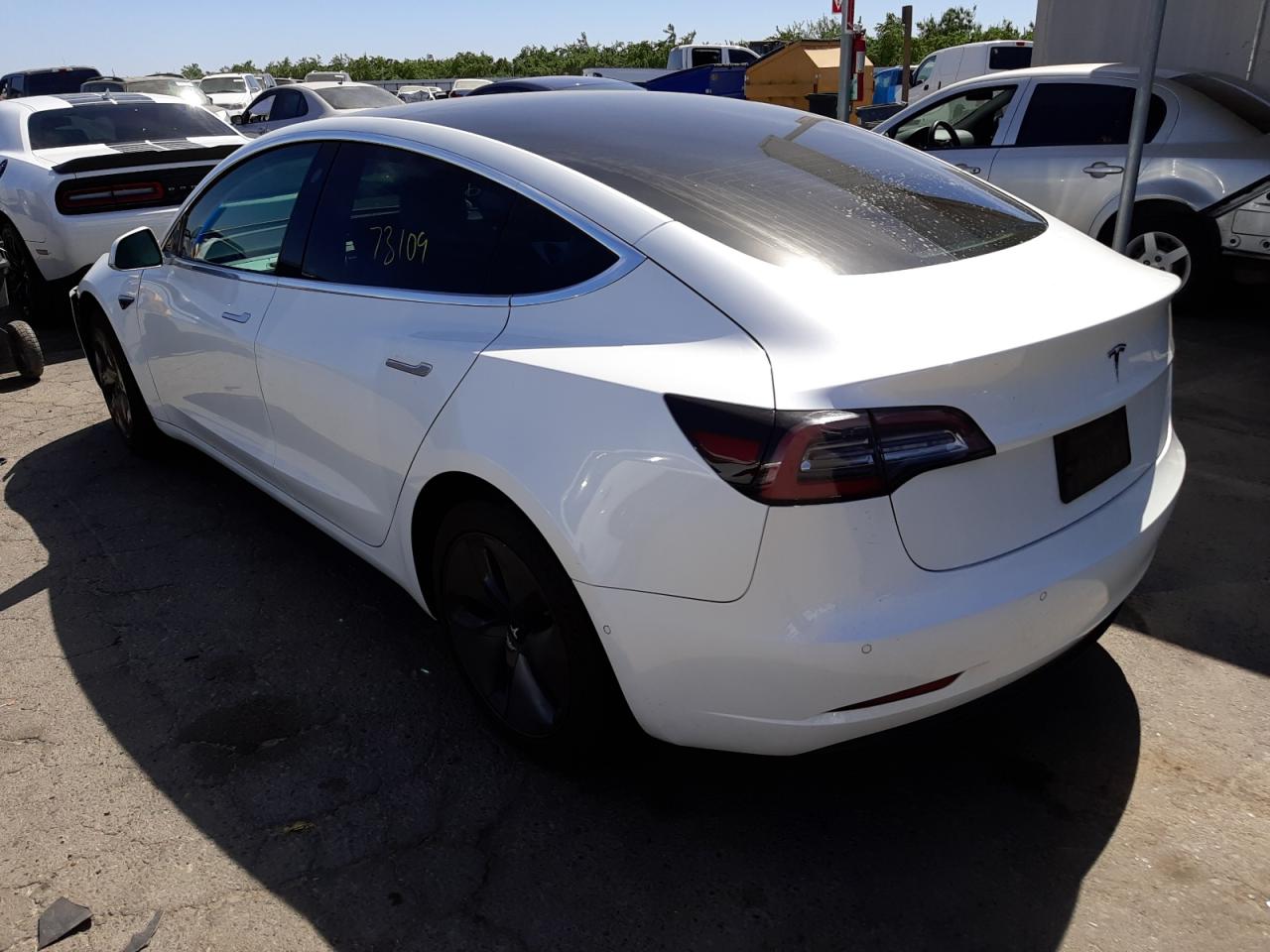 Photo 3 from auction – 2019 TESLA MODEL 3 with VIN 5YJ3E1EA3KF509333