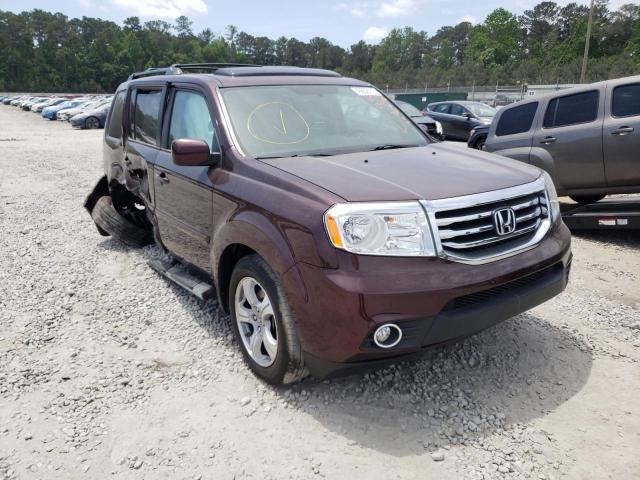 HONDA PILOT 4X4 2013 with VIN 5FNYF4H78DB076485 - Photo from auction