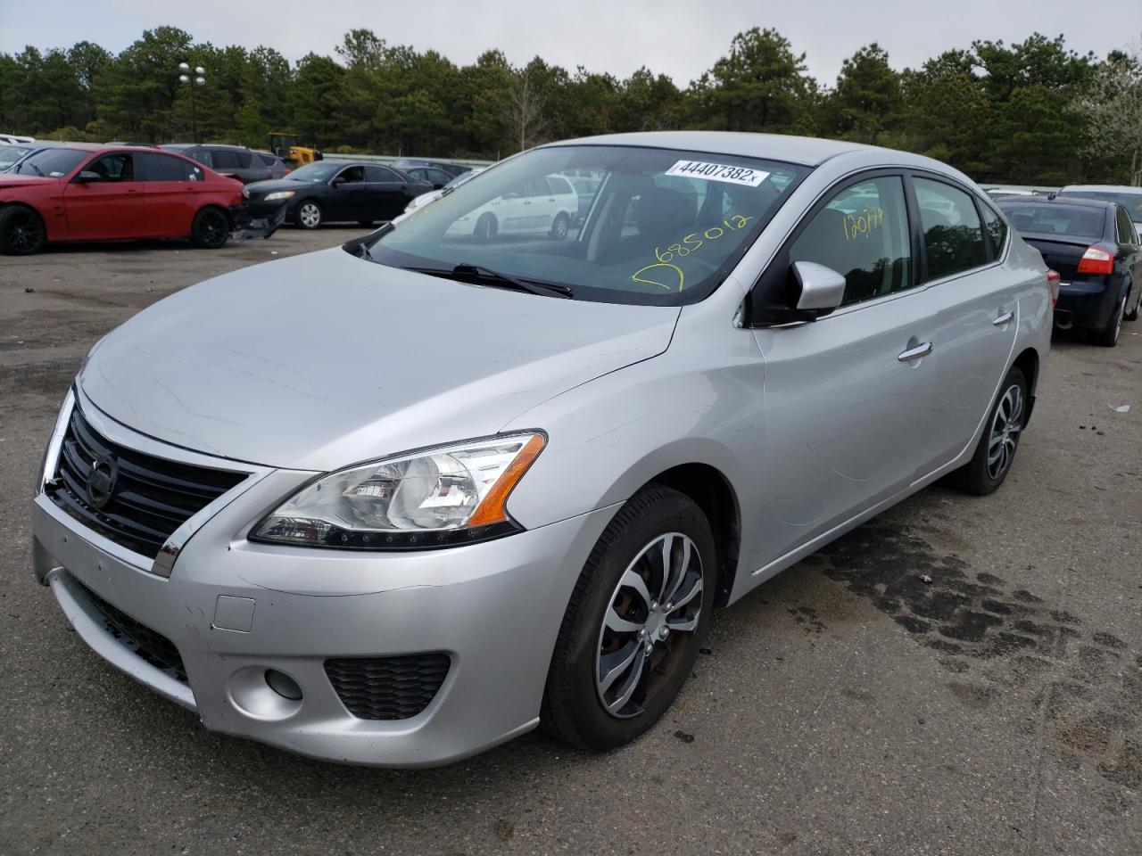 Photo 2 from auction – 2015 NISSAN SENTRA S with VIN 3N1AB7AP8FL685012
