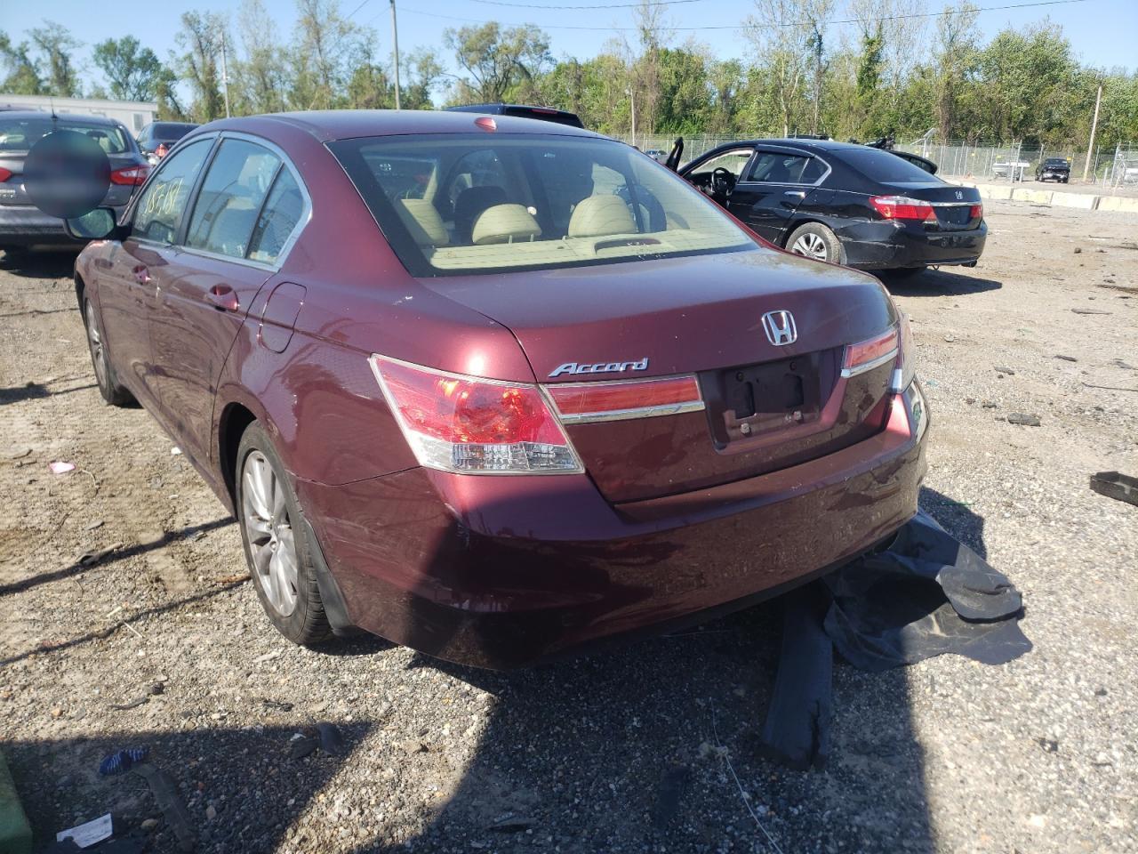 Photo 19 from auction – 2012 HONDA ACCORD EXL with VIN 1HGCP2F89CA044533
