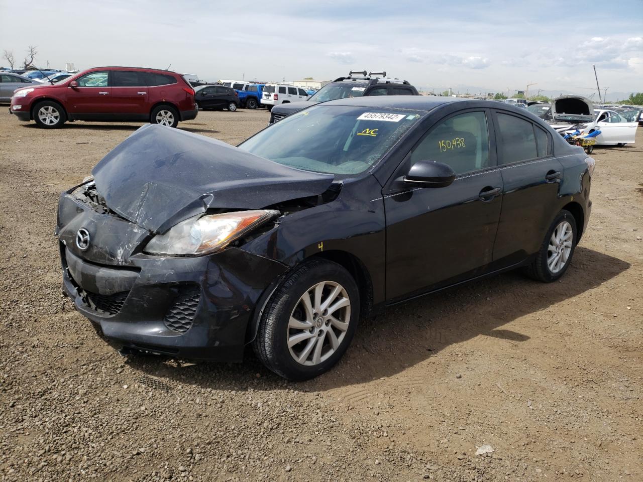 Photo 2 from auction – 2012 MAZDA 3 I with VIN JM1BL1V74C1655384