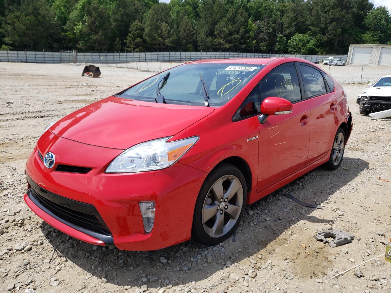 Foto 2 de la subasta – 2015 TOYOTA PRIUS con VIN JTDKN3DU4F0407482