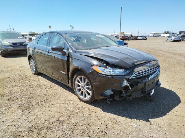 FORD FUSION SE 2017 with VIN 3FA6P0LU8HR259132 - Photo from auction