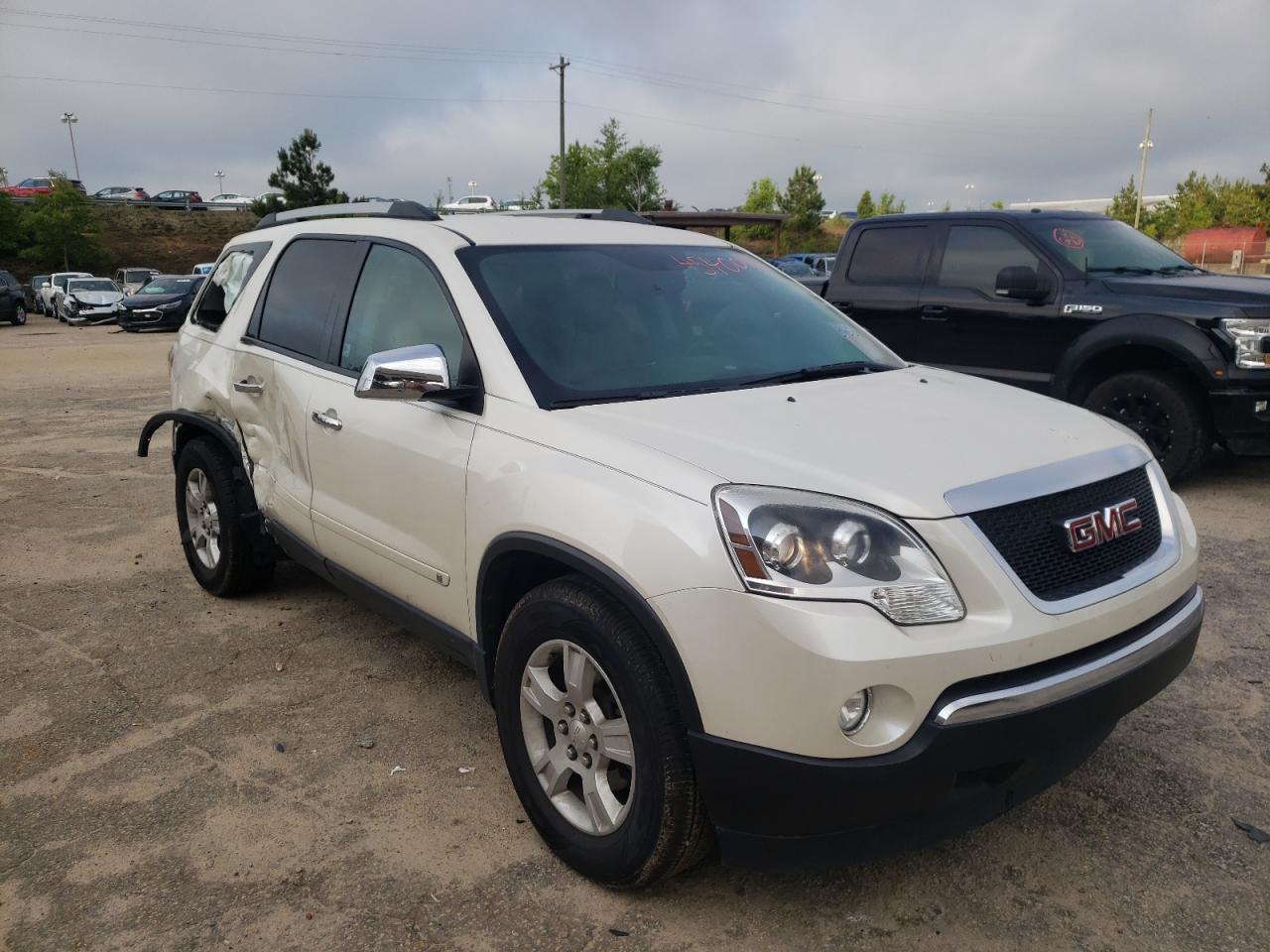 GMC ACADIA SLE 2010 with VIN 1GKLRLED5AJ180348 - Photo from auction