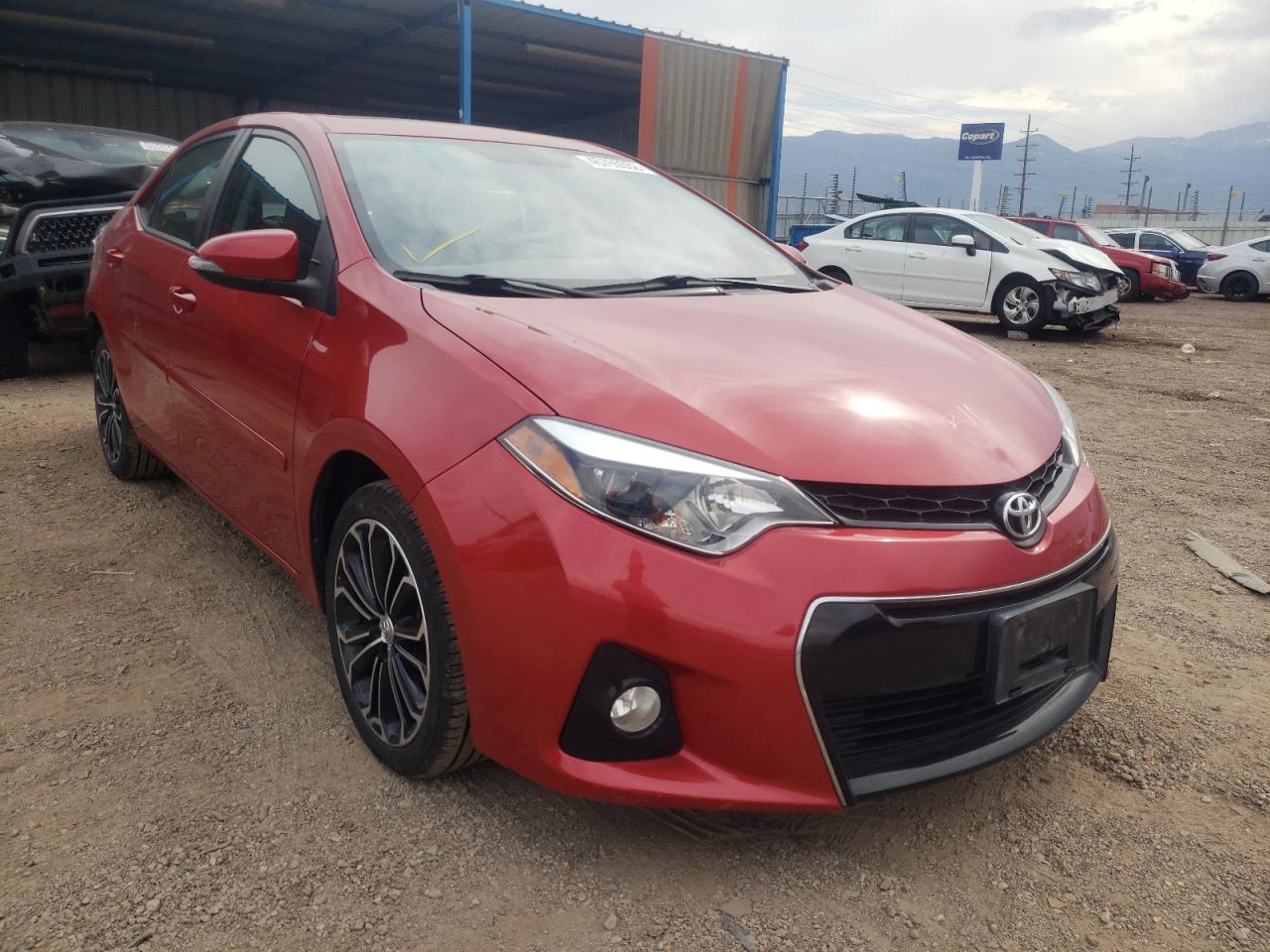 TOYOTA COROLLA L 2015 with VIN 5YFBURHE3FP191946 - Photo from auction