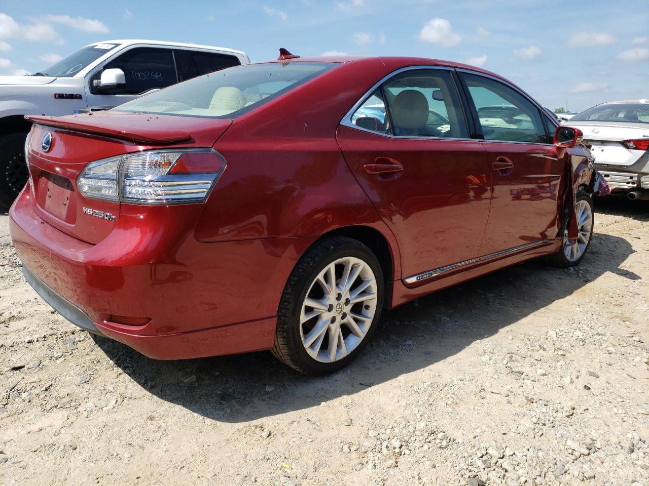 Photo 4 from auction – 2010 LEXUS HS 250H with VIN JTHBB1BA6A2005819