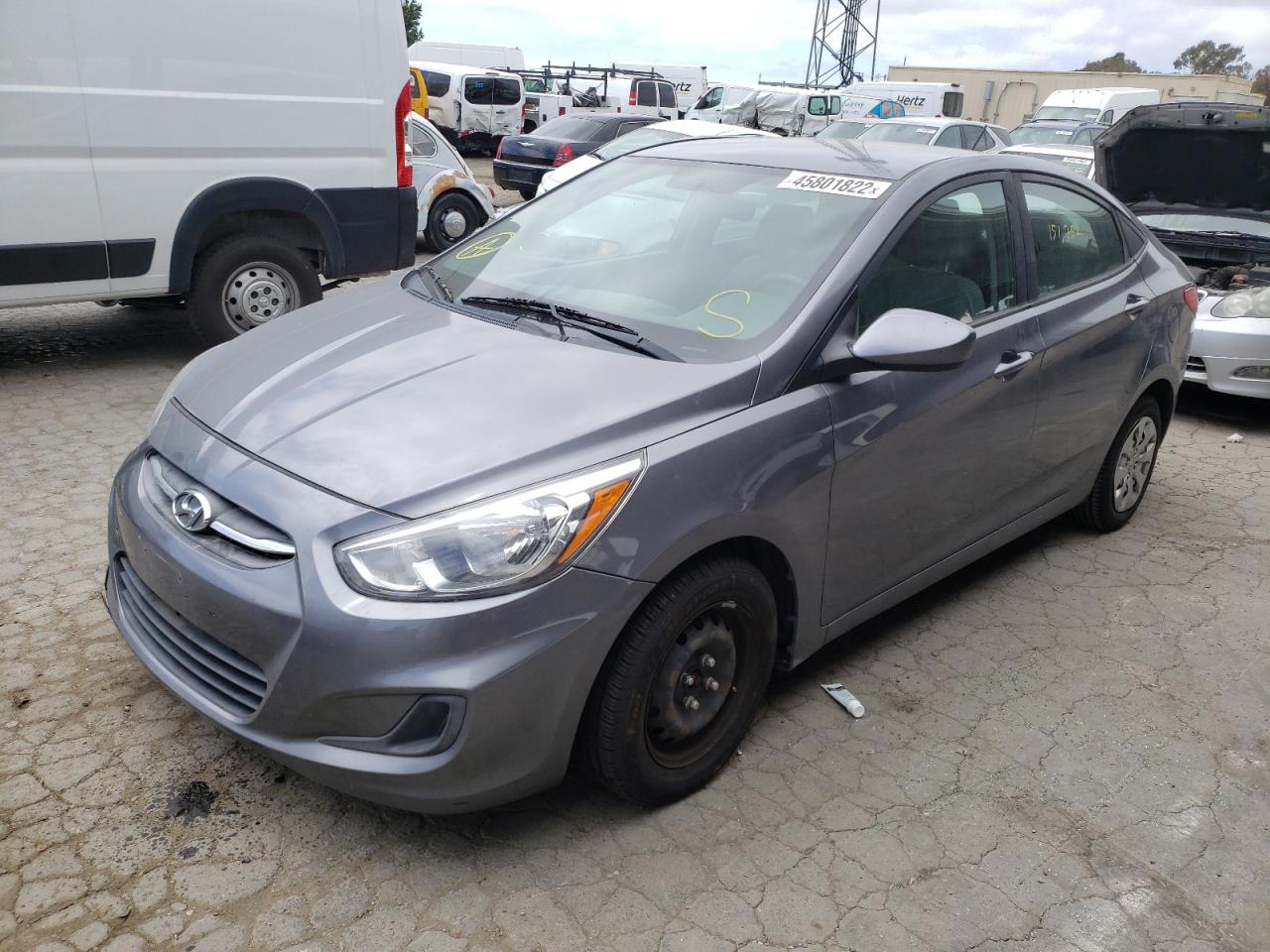 Photo 2 from auction – 2017 HYUNDAI ACCENT SE with VIN KMHCT4AE7HU183354