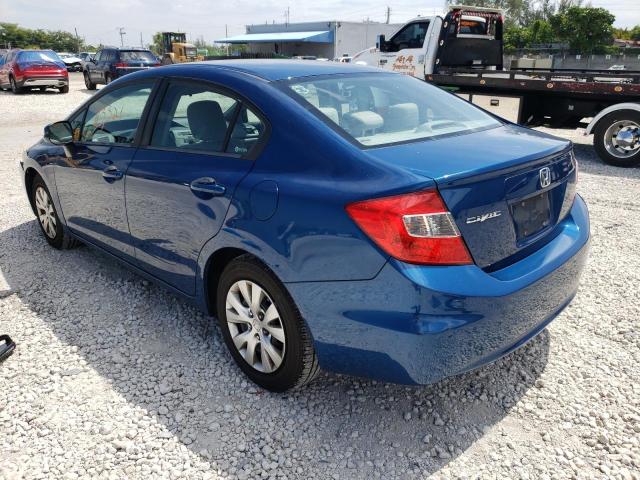 Photo 3 from auction – 2012 HONDA CIVIC LX with VIN 19XFB2F52CE058366