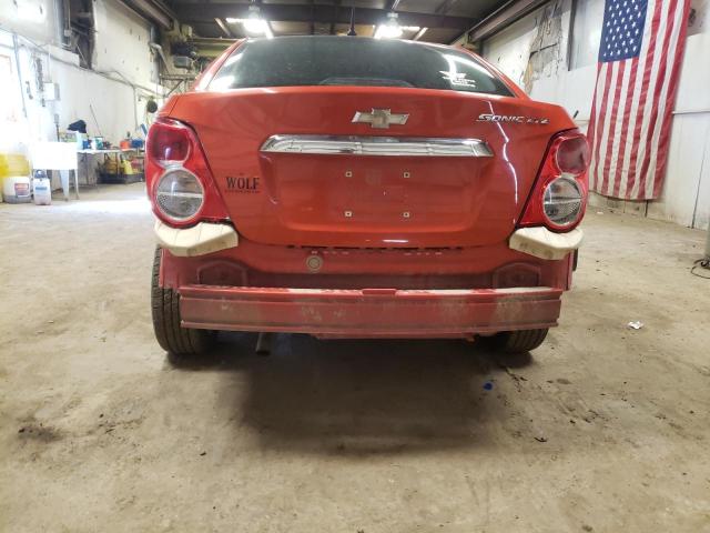 Photo 9 from auction – 2012 CHEVROLET SONIC LTZ with VIN 1G1JE5SH9C4122710