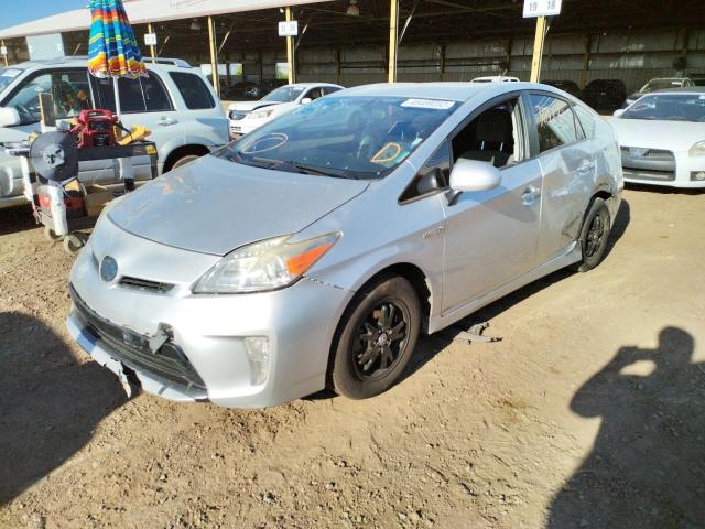 Photo 2 from auction – 2014 TOYOTA PRIUS with VIN JTDKN3DU2E0383553
