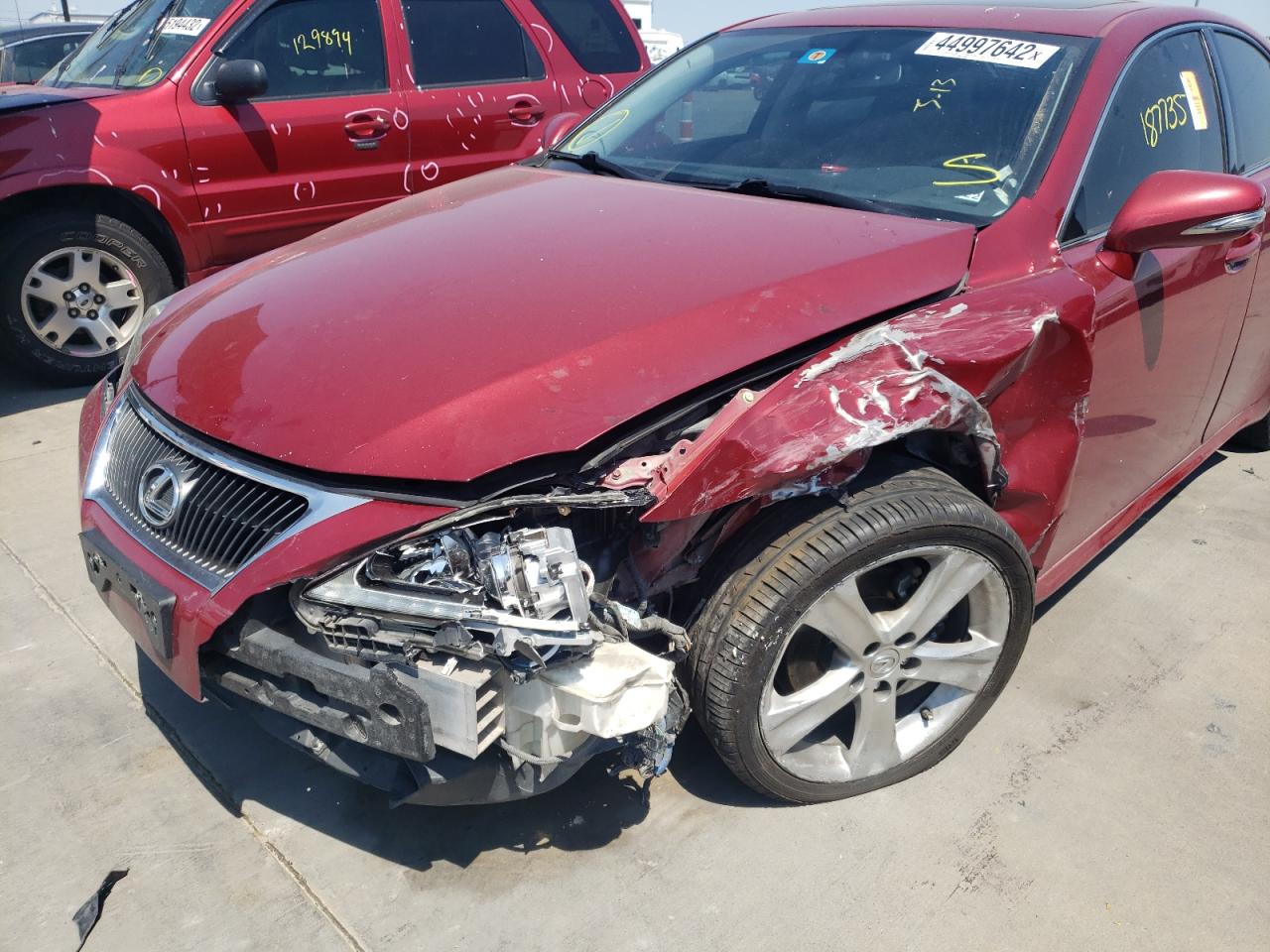 Photo 20 from auction – 2012 LEXUS IS 250 with VIN JTHBF5C22C5171937