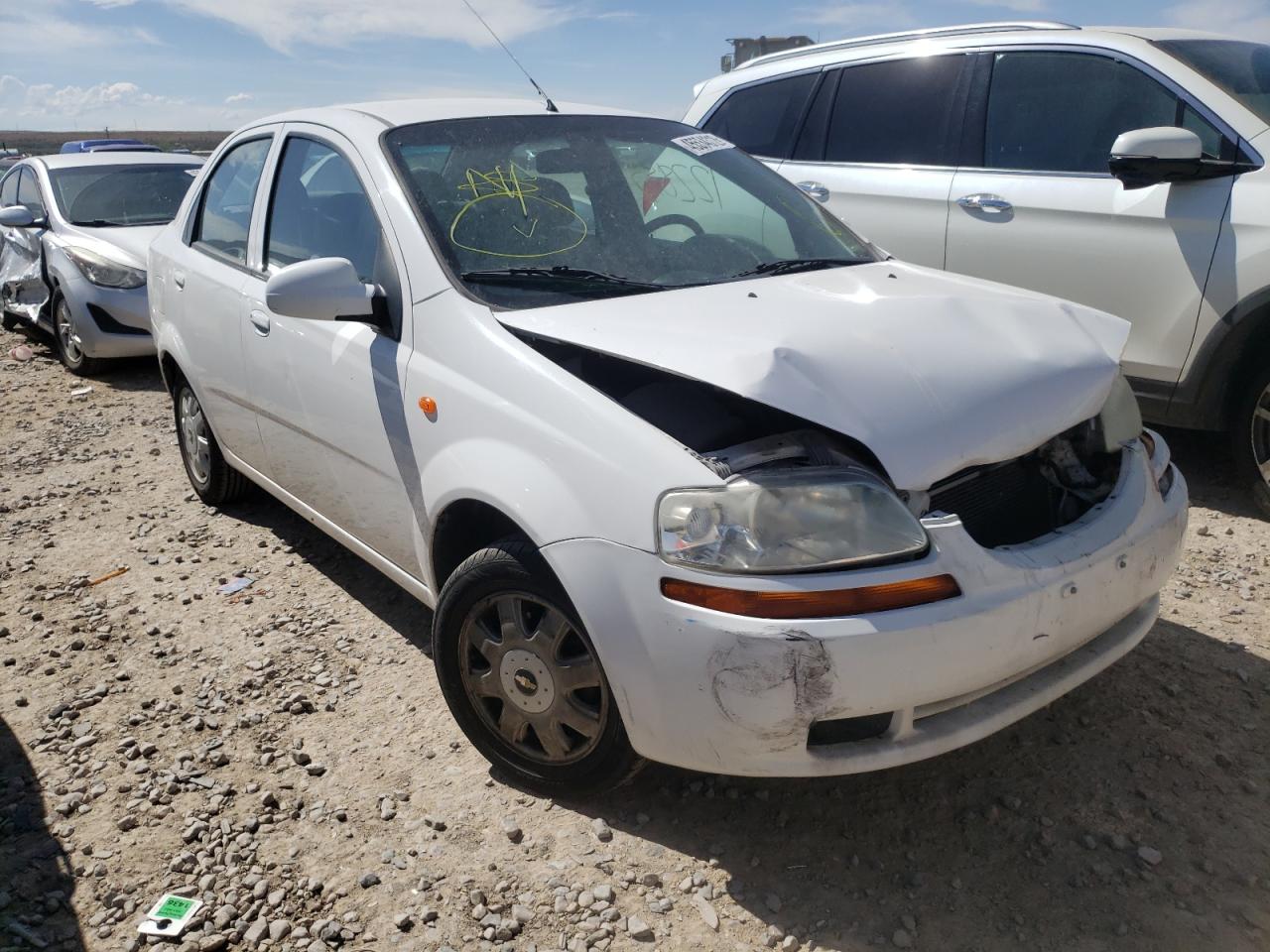 CHEVROLET AVEO LS 2004 with VIN KL1TJ52674B234081 - Photo from auction