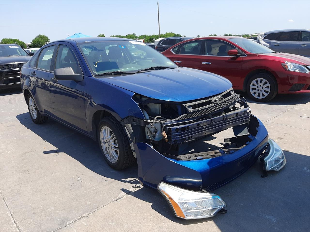 FORD FOCUS SE 2009 with VIN 1FAHP35N59W162565 - Photo from auction