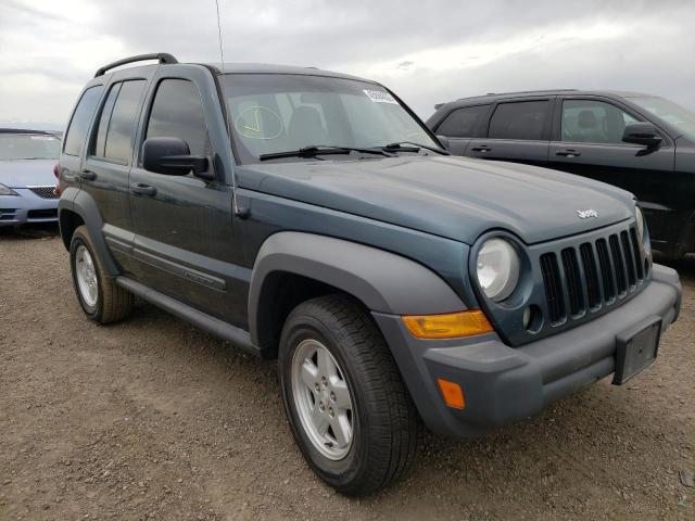 JEEP LIBERTY SP 2006 with VIN 1J4GL48K76W192777 - Photo from auction
