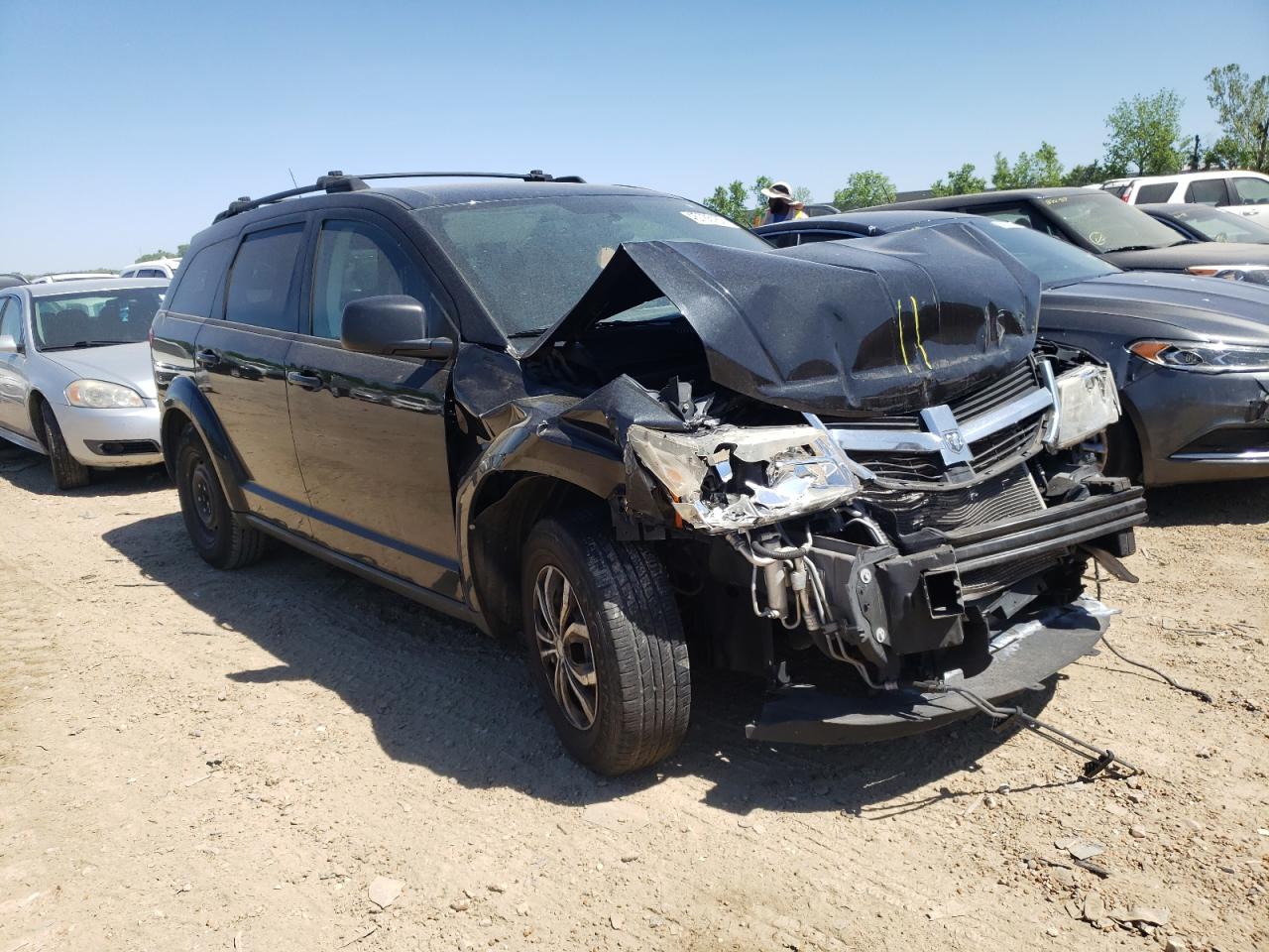 DODGE JOURNEY SE 2010 with VIN 3D4PG4FB1AT203979 - Photo from auction