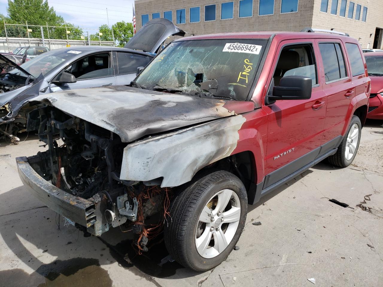Photo 2 from auction – 2014 JEEP PATRIOT LI with VIN 1C4NJRCB7ED569934