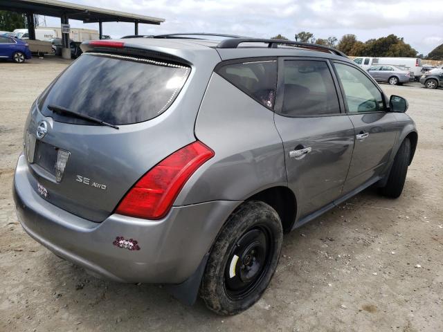 Photo 2 from auction – 2005 NISSAN MURANO SL with VIN JN8AZ08W35W442816
