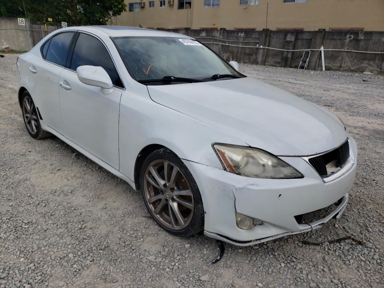 LEXUS IS 250 2008 with VIN JTHBK262782072318 - Photo from auction