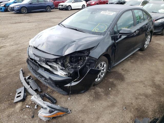 Photo 2 from auction – 2021 TOYOTA COROLLA LE with VIN 5YFBPMBE4MP267531