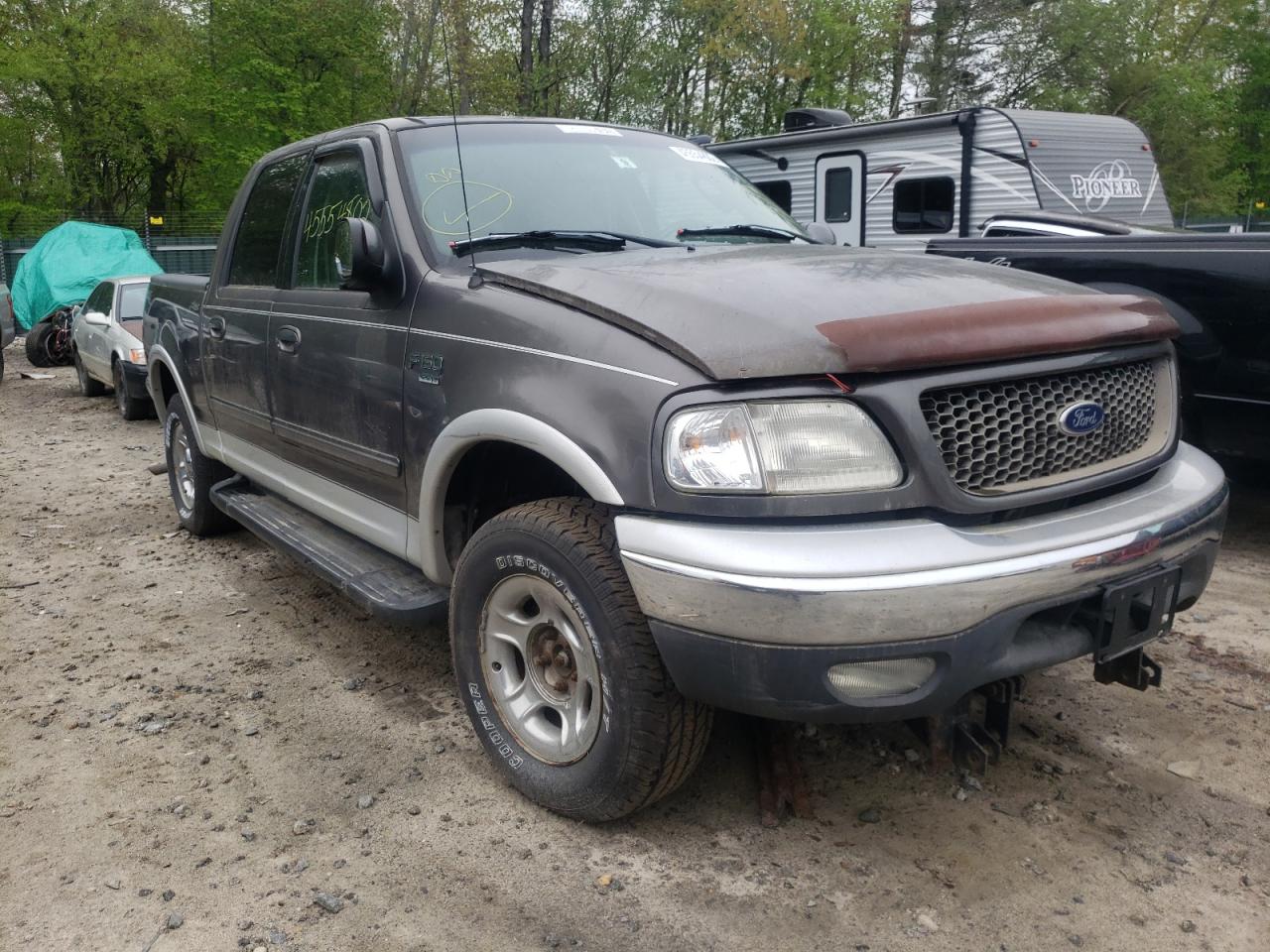 FORD F150 SUPER 2002 with VIN 1FTRW08LX2KE32638 - Photo from auction