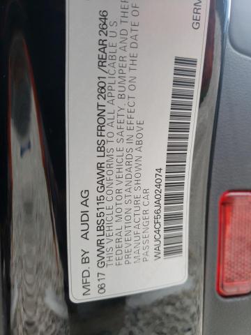 Photo 10 from auction – 2018 AUDI S5 PRESTIG with VIN WAUC4CF56JA024074